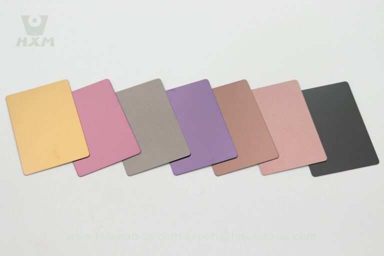 bright color stainless steel sheets