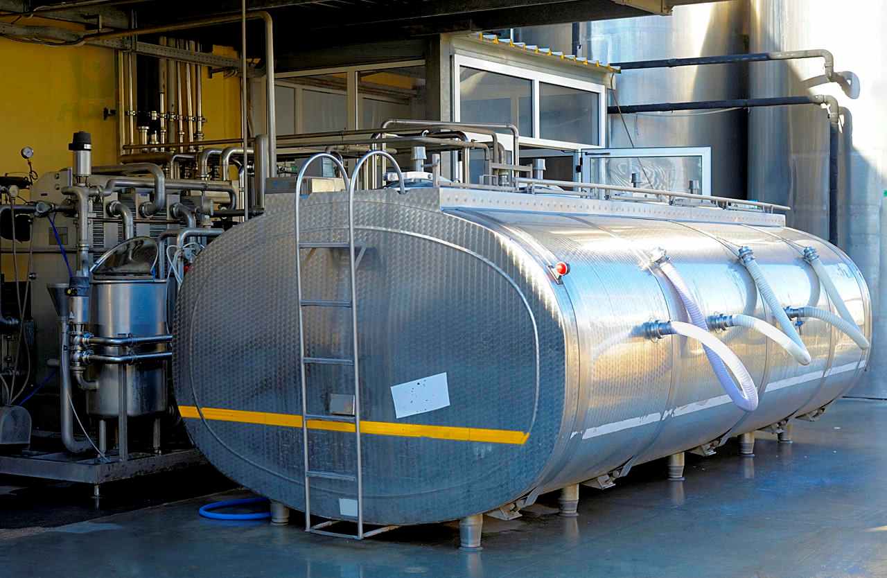 tube soudé en acier inoxydable dans l'industrie agroalimentaire