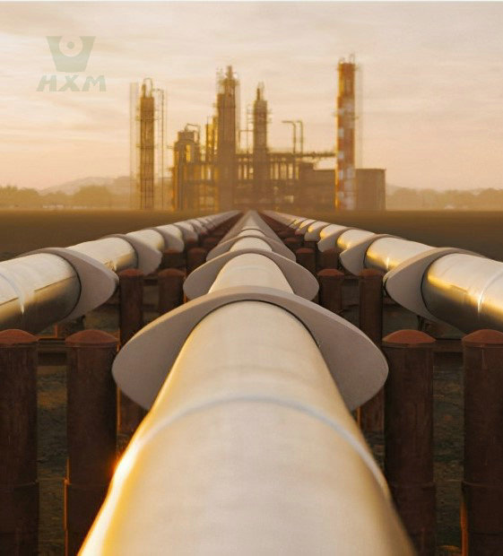 tubería de acero inoxidable de gran diámetro en la industria del petróleo y el gas