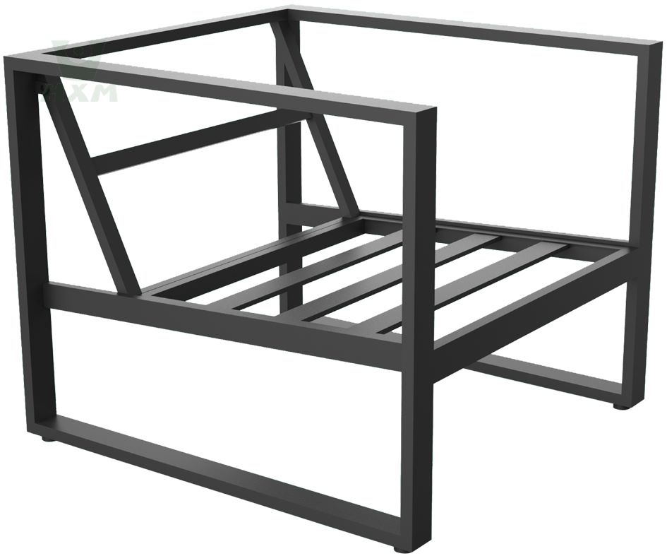 quadratischer Edelstahl in der Möbelindustrie