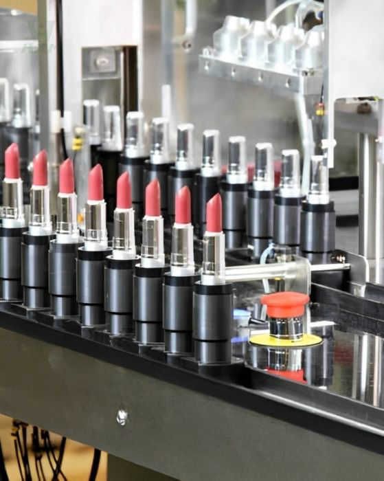 tubo sanitario de acero inoxidable en la industria de procesamiento de cosméticos
