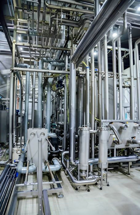 سلس 202 أنابيب الفولاذ المقاوم للصدأ في صناعة المعالجة الكيميائية