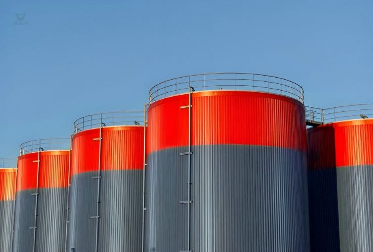 barra redonda de aço inoxidável na indústria química e de petróleo