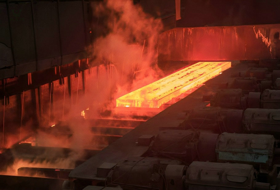 Continuous casting processing