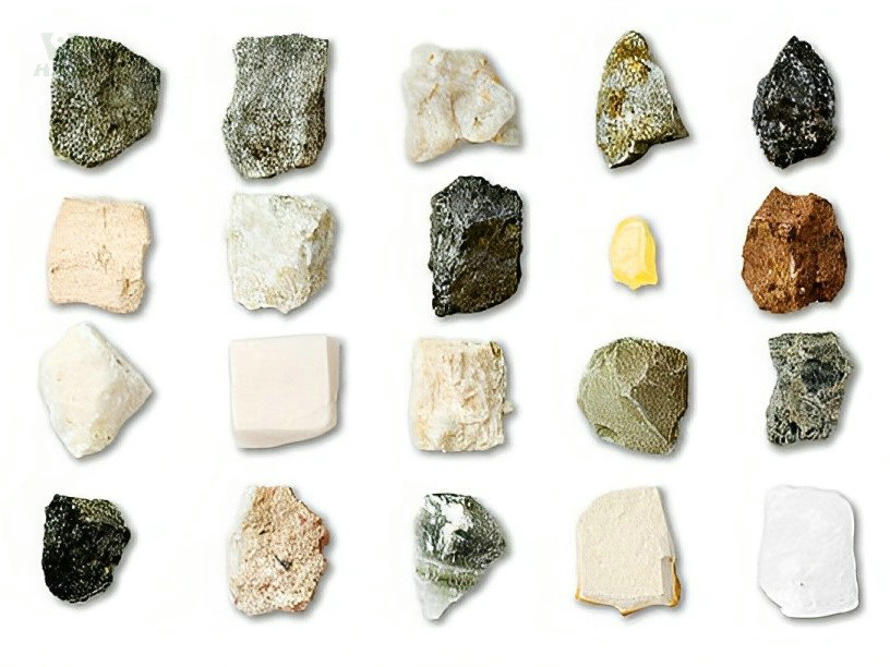 colección de minerales