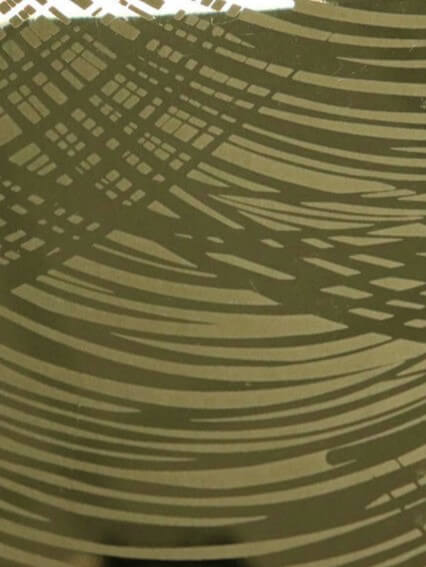 etched stainless steel sheet
