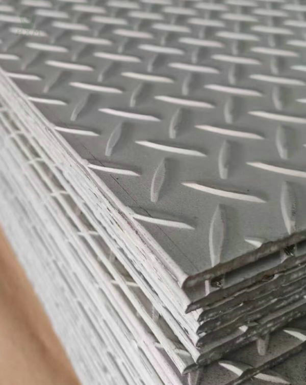 plaques à carreaux en acier inoxydable